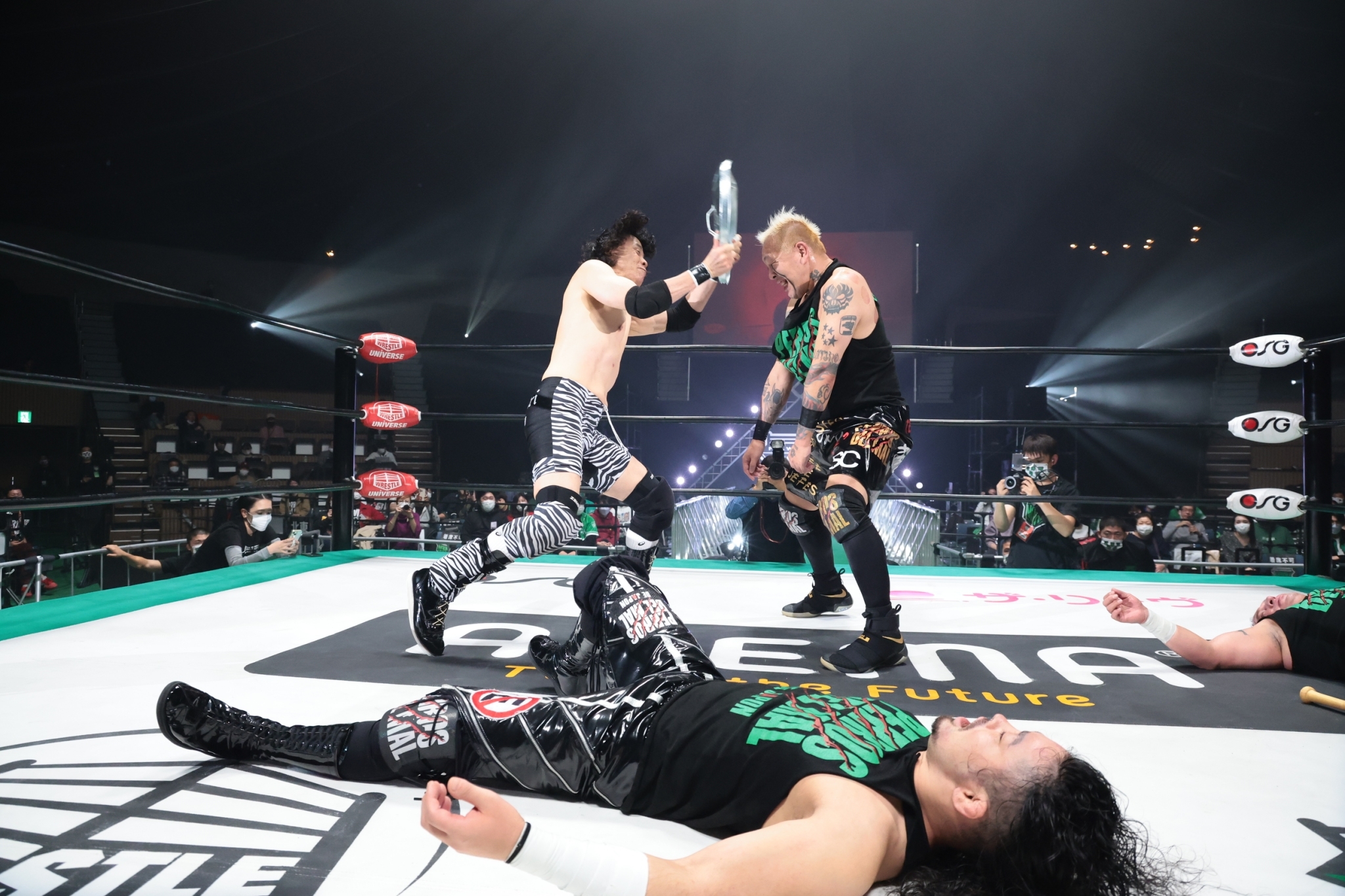 11 23代々木大会 試合後コメント 稲村とノア新時代激闘 ワグナーjr がナショナル初防衛 プロレスリング ノア公式サイト Pro Wrestling Noah Official Site